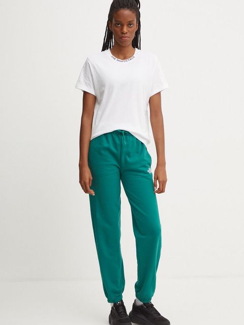 The North Face t-shirt bawełniany Zumu S/S Tee damski kolor biały NF0A87DJFN41