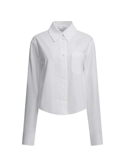 Max Mara pleated-back chest-pocket shirt - White - zdjęcie produktu nr 1