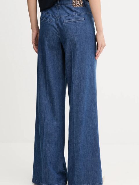 OUI jeansy damskie kolor granatowy 90913