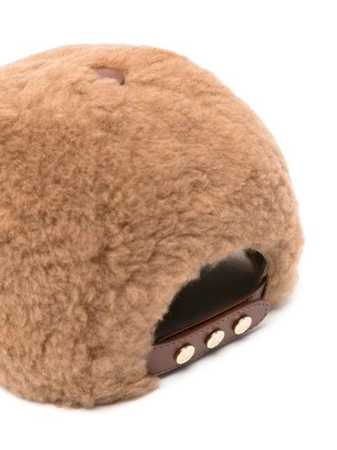 Max Mara logo-patch baseball cap - Brown - zdjęcie produktu nr 2