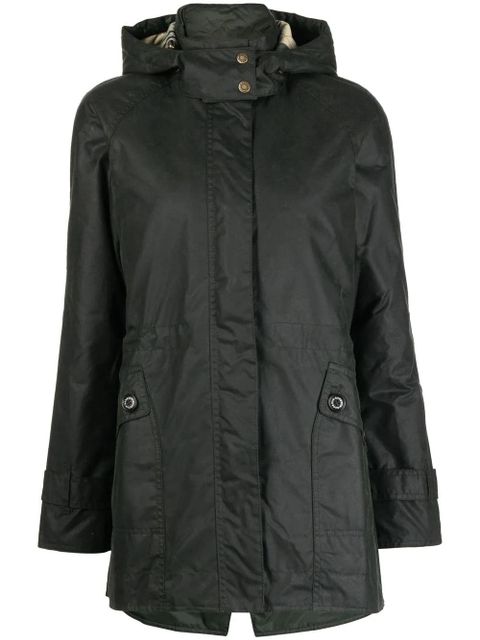 Barbour cotton hooded jacket - Green - zdjęcie produktu nr 1