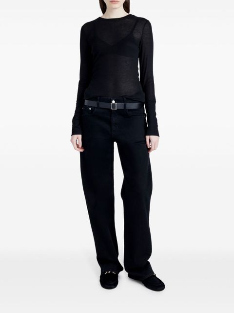 Proenza Schouler Kaiya top - Black - zdjęcie produktu nr 2
