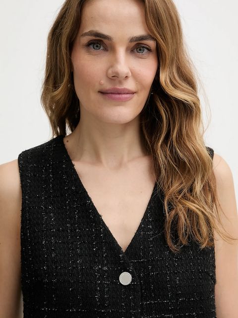 Morgan kamizelka kolor czarny jednorzędowa CLACK