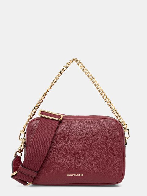 MICHAEL Michael Kors torebka skórzana kolor bordowy 32S5GYTC5L - zdjęcie produktu nr 1