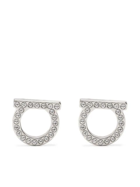 Ferragamo embellished Gancini earrings - Silver - zdjęcie produktu nr 1