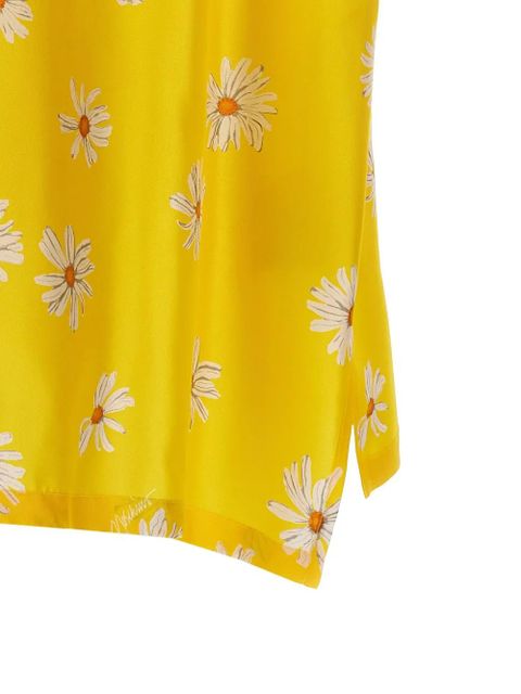 Moschino Margherite-print shirt - Yellow