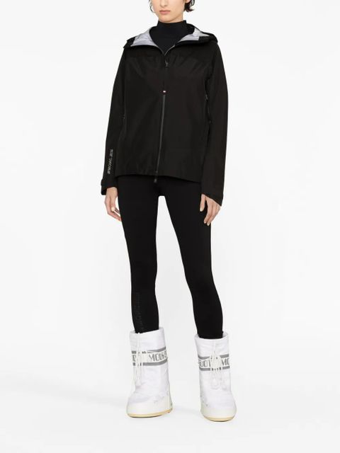 Moncler Grenoble zip-pocket jersey leggings - Black - zdjęcie produktu nr 2