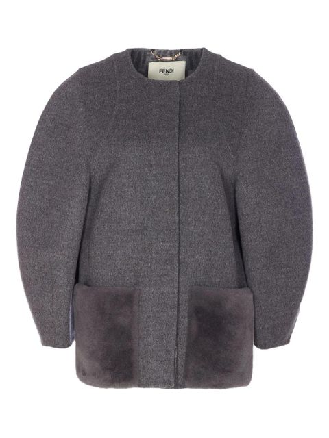 FENDI fleece jacket - Grey - zdjęcie produktu nr 1