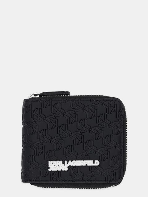 Karl Lagerfeld Jeans portfel kolor czarny B1M32044 - zdjęcie produktu nr 1