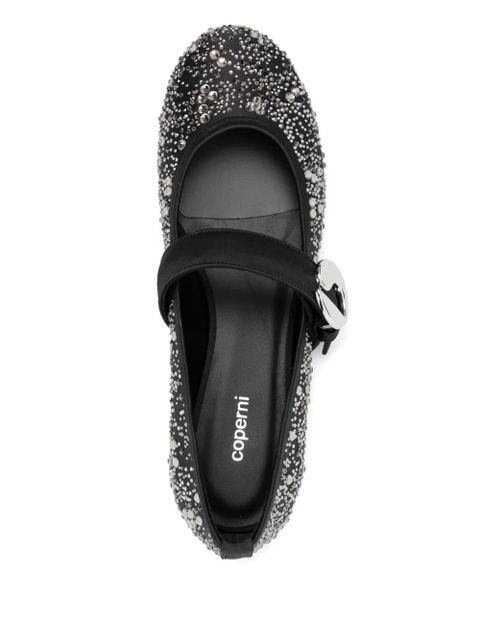 Coperni crystal-embellished pumps - Black