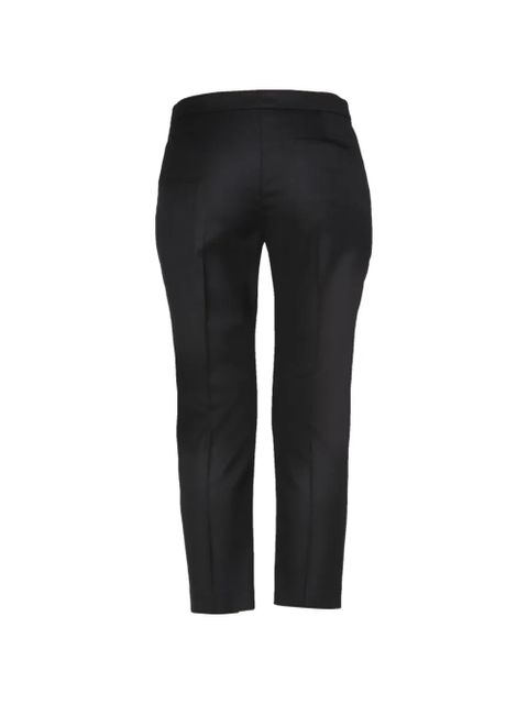 Alexander McQueen straight-leg cropped trousers - Black