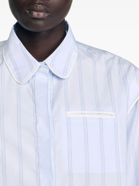 SANDRO striped shirt - Blue
