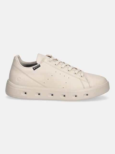 Ecco sneakersy skórzane Street 720 Lea Gtxs damskie kolor beżowy 209763-01378 - zdjęcie produktu nr 2