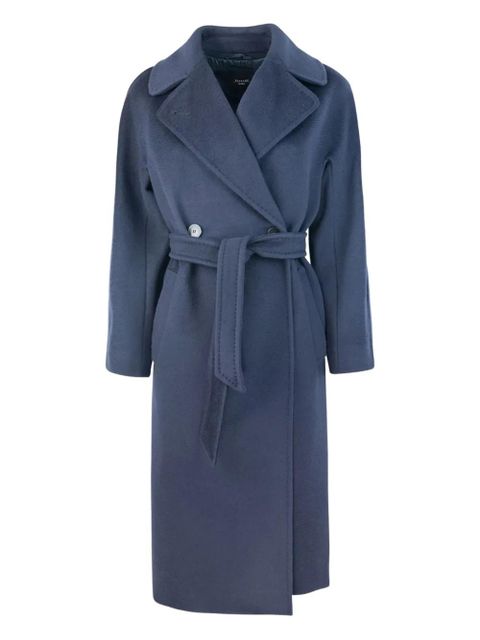 Weekend Max Mara virgin wool double-breasted coat - Blue - zdjęcie produktu nr 1