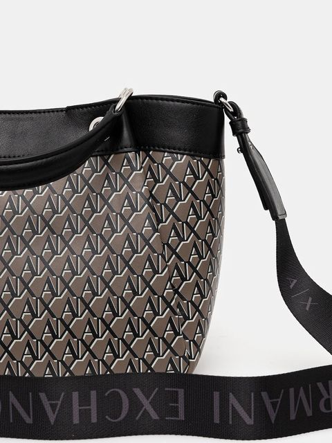 Armani Exchange torebka kolor brązowy XW000393 AF17145