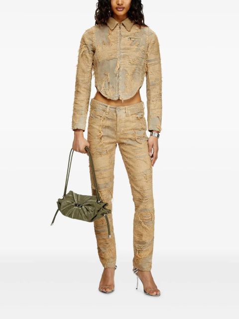 Diesel cropped jacket - Neutrals - zdjęcie produktu nr 2