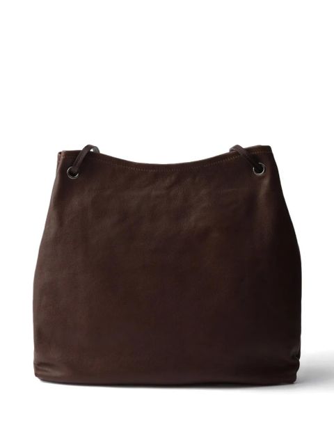 Prada large pockets shoulder bag - Brown - zdjęcie produktu nr 2