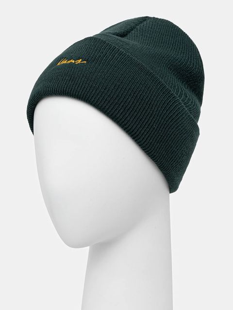 Vans czapka kolor zielony VN000QATEMU1