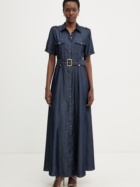 Marciano by Guess sukienka rozkloszowana z lyocellem KAT - zdjęcie produktu nr 1