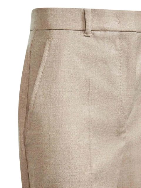 Max Mara Lambro high-rise pressed trousers - Neutrals