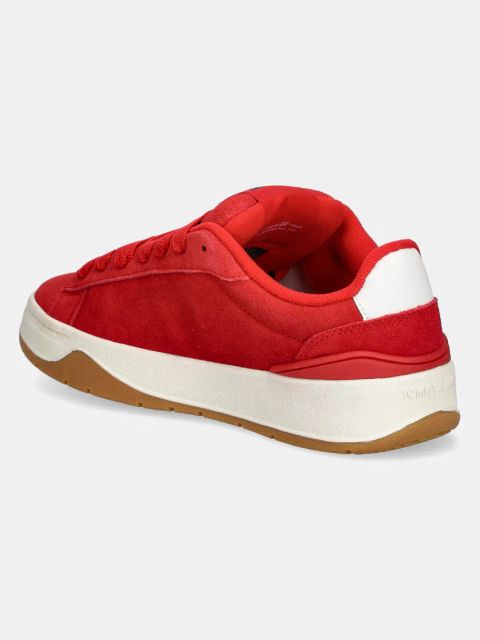 Tommy Jeans sneakersy zamszowe TJW SKATE SNEAKER kolor czerwony EN0EN02677