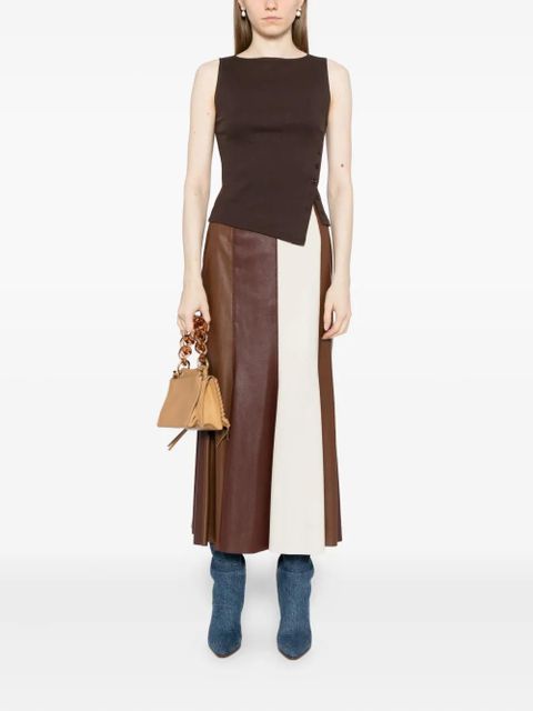 Reformation Hudson tank - Brown - zdjęcie produktu nr 2