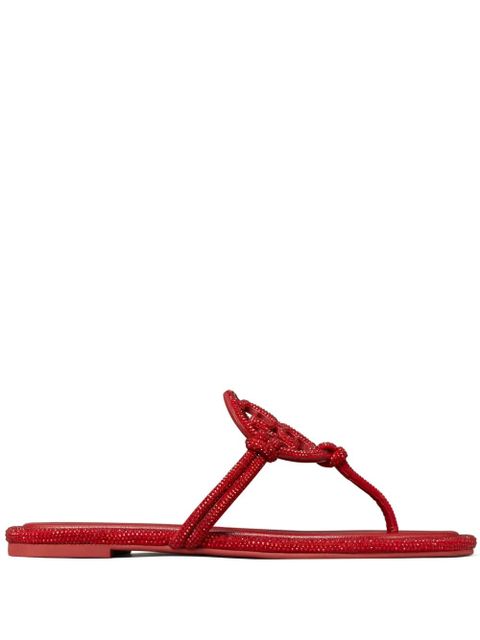 Tory Burch Miller slides - Red - zdjęcie produktu nr 1