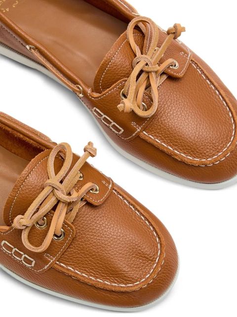ATP Atelier Nesso leather boat shoes - Brown - zdjęcie produktu nr 2