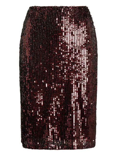 Lauren Ralph Lauren sequin mini pencil skirt - Purple - zdjęcie produktu nr 1