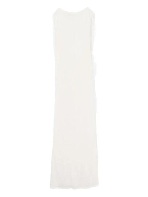 Jacquemus La Plumetis dress - White