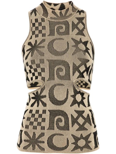 Nanushka Maraj tank top - Neutrals - zdjęcie produktu nr 1