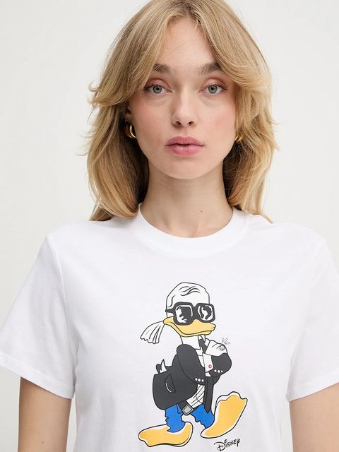 Karl Lagerfeld t-shirt bawełniany KL X DISNEY