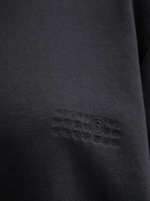 MM6 Maison Margiela bluza bawełniana damska kolor czarny gładka S52GU0240.M25012