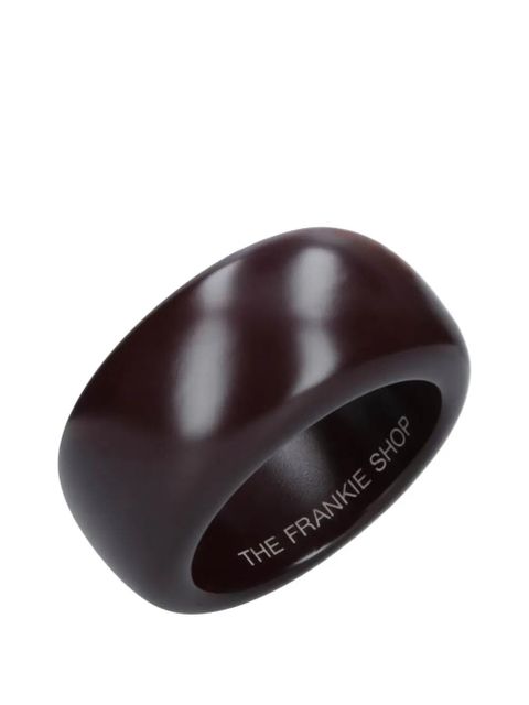 The Frankie Shop TFS Matte bangle bracelet - Brown - zdjęcie produktu nr 2