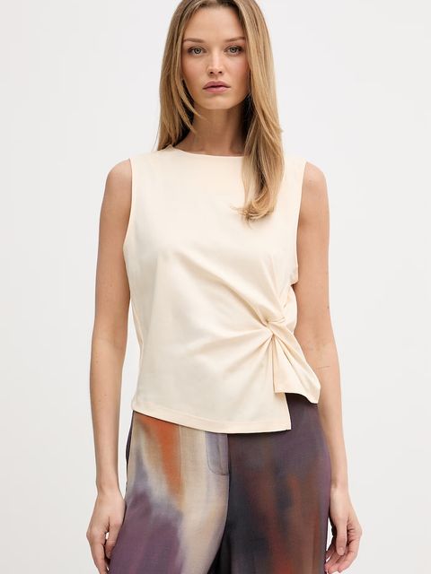 United Colors of Benetton top damski bawełniany - zdjęcie produktu nr 2