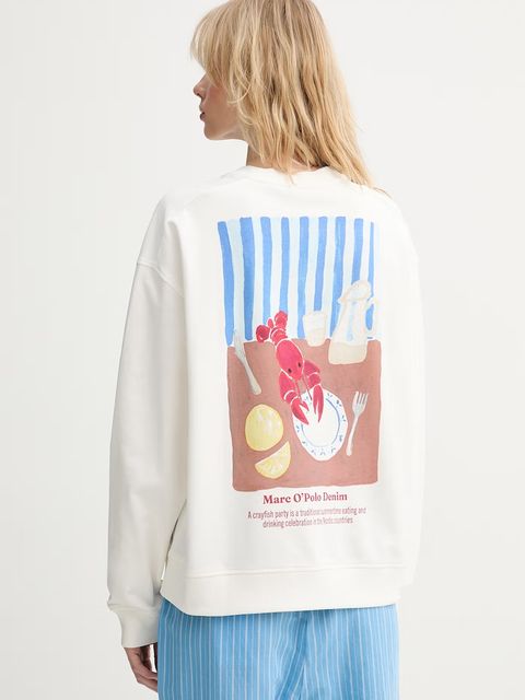 Marc O'Polo bluza oversize damska bawełniana - zdjęcie produktu nr 1