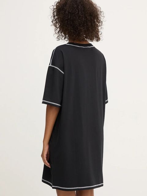 HUGO koszulka nocna damska kolor czarny 50544130