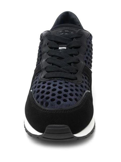 Tod's dotted-pattern sneakers - Black