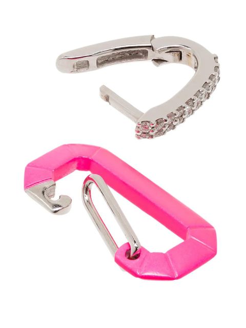 EÉRA small Chiara diamond-embellished earring - Pink