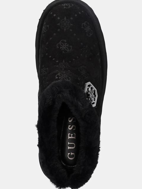 Guess kapcie DOLMANA2 kolor czarny FLFDOC ESU06
