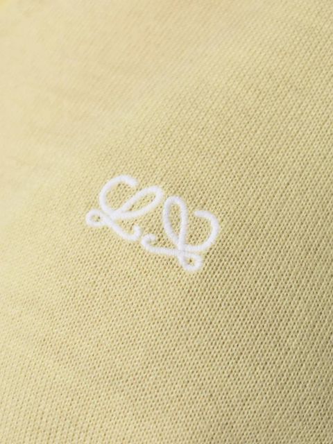 LOEWE V-neck asymmetric-silhouette wool sweater - Yellow