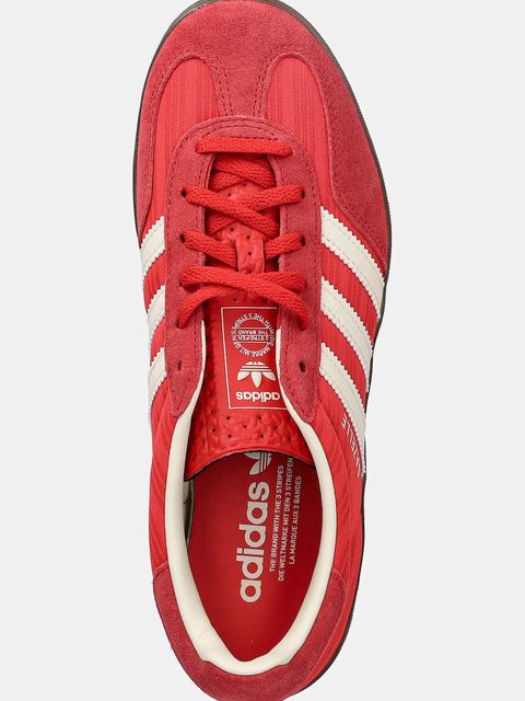 adidas Originals sneakersy Gazelle Indoor W damskie kolor czerwony JS1411