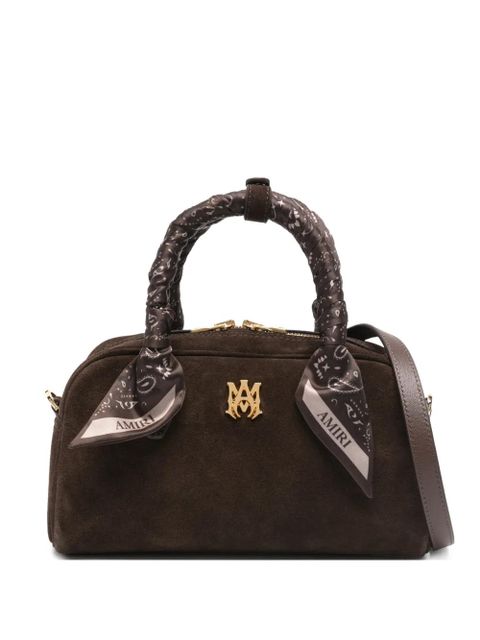 AMIRI logo-plaque scarf-handle tote bag - Brown - zdjęcie produktu nr 1