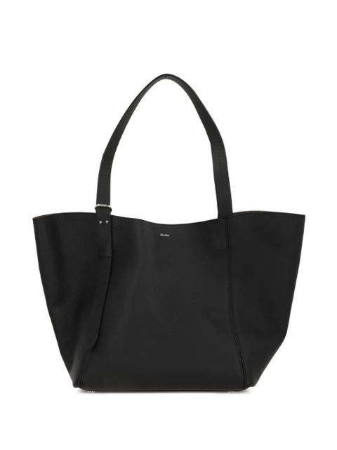 Max Mara leather strap tote bag - Black - zdjęcie produktu nr 1