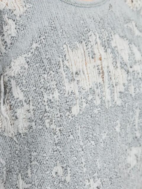 Diesel De-Dalby distressed tank top - Grey