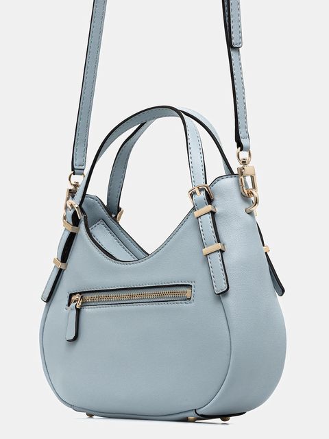 Guess torebka LEFIA kolor niebieski HWBG96 44050