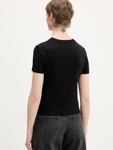 Guess Jeans t-shirt damski kolor czarny W6RI15 J1314