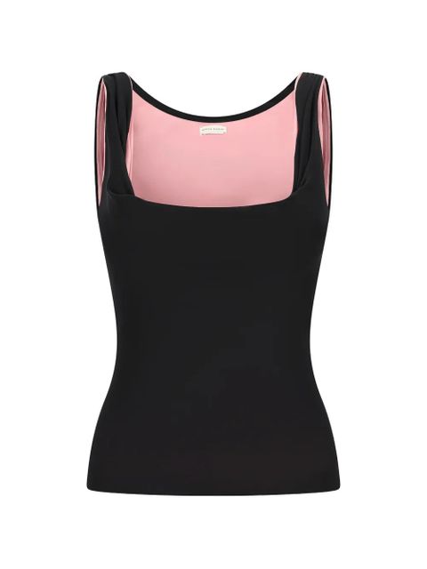 Magda Butrym square-neck tank top - Black - zdjęcie produktu nr 1