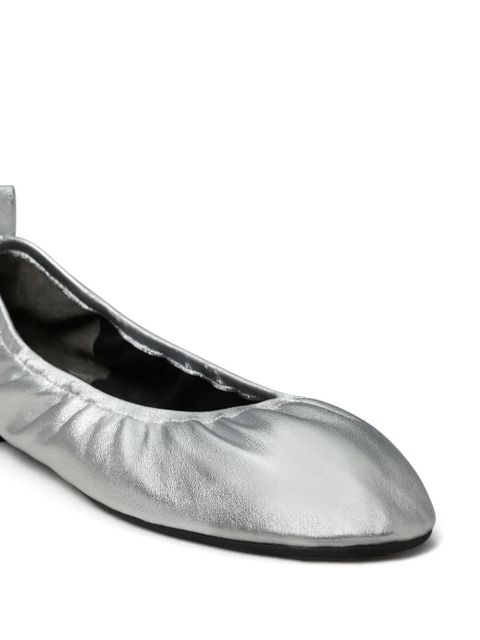 Tory Burch Eddie 2.0 ballerina shoes - Silver