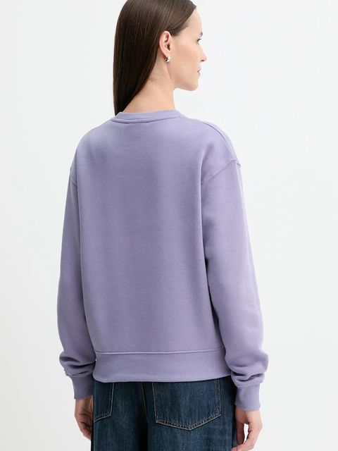 Tommy Hilfiger bluza damska kolor fioletowy z nadrukiem WW0WW39791